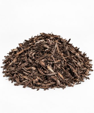 Brown cypress mulch texture close-up in Windermere, FL