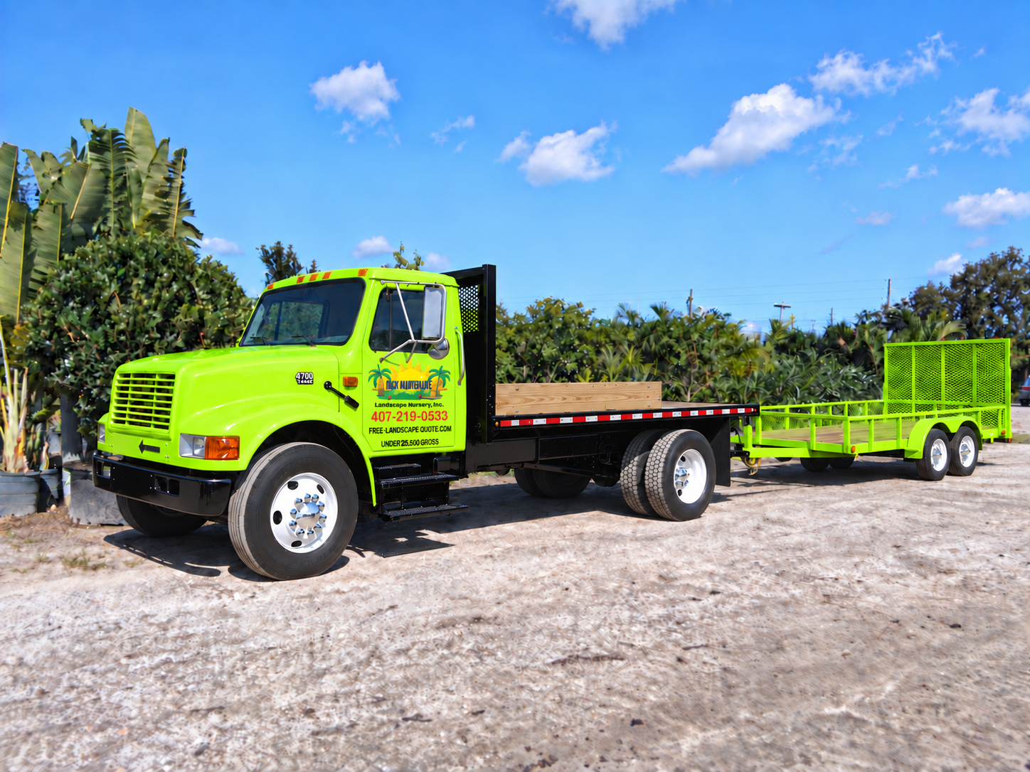 Delivery truck